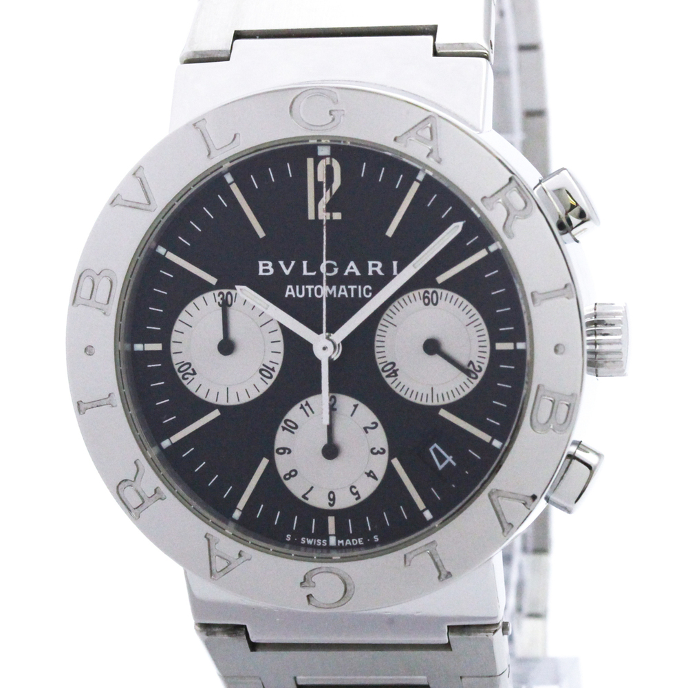 BVLGARI BVLGARI-BVLGARI Chronograph Automatic Watch BB38SSCH Polished